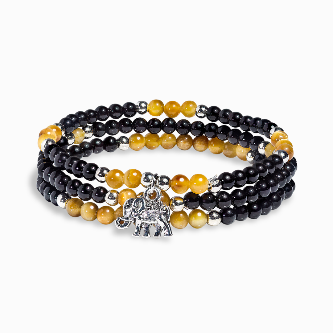 'Safari' Mini Gemstone Stack