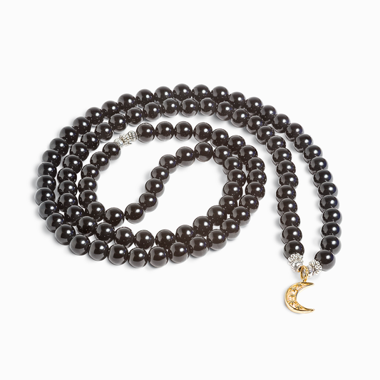 Black Tourmaline 108 Bead Mala