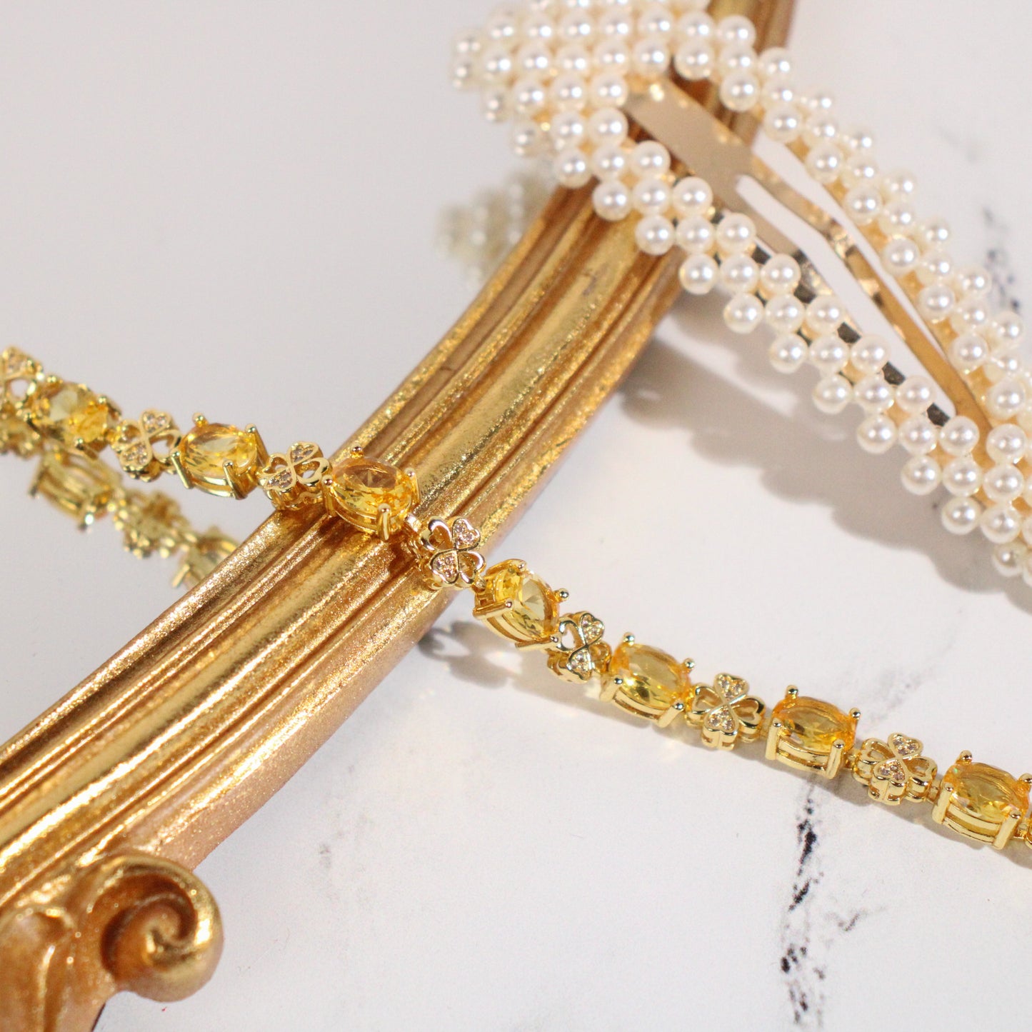 Citrine 'Golden Glow' Adjustable Bracelet