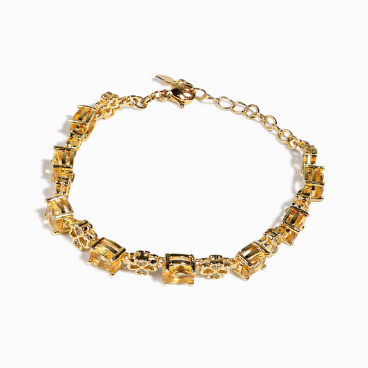 Citrine 'Golden Glow' Adjustable Bracelet
